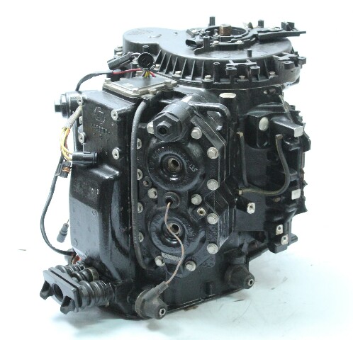 438922 Johnson Evinrude 1997-1999 Carbureted Half Dressed Powerhead 90 115 HP V4