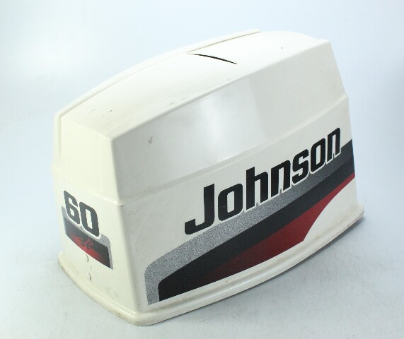 OMC Johnson 1987 & 1988 Upper Cowling Top Engine Hood Cover 60 75 HP 3 Cylinder