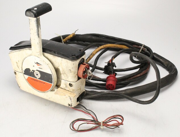 Johnson Evinrude 1973-78 OMC Side Mount Control Box W/ Harness & Key 50-140 HP