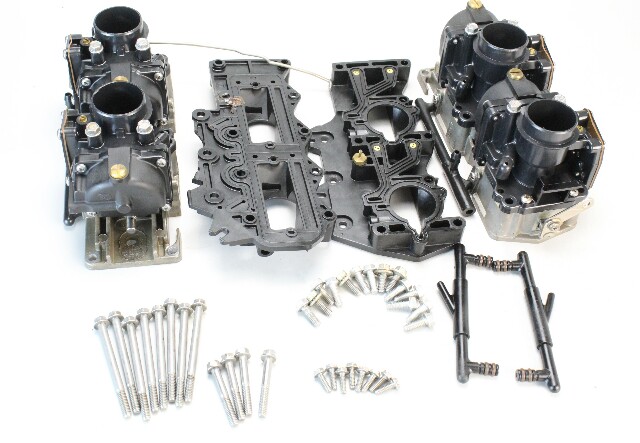 439008 439007 Johnson Evinrude 1995-1998 Carburetor Set 90 115 HP