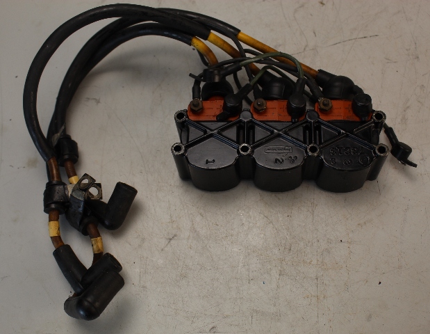 5748A2 8M0166172 Mercury 1975-1988 Ignition Coil Set Of 3 - 4 + HP 1 YEAR WTY