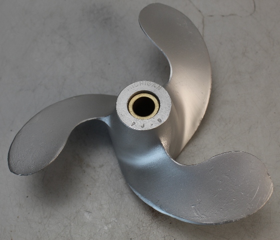 PJ-9 PJ9 Michigan Wheel 9 x 8 Propeller 3 Blade Shear Pin Hub