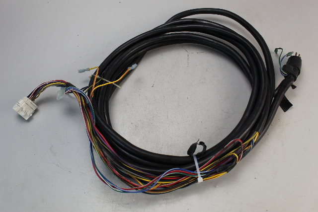 Mercury 21' External Wiring Harness 8 Hole White Plug & 8 Prong Black Plug