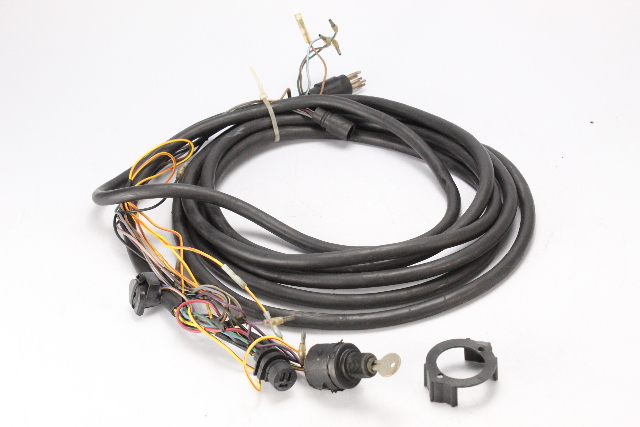 Mercury 20' 8 Prong External Wiring Harness & Switch With Key