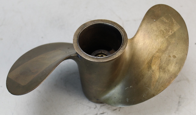 48-47924A1 Mercury Bronze 2 Blade 10 P Propeller 6 MTH HUB WTY
