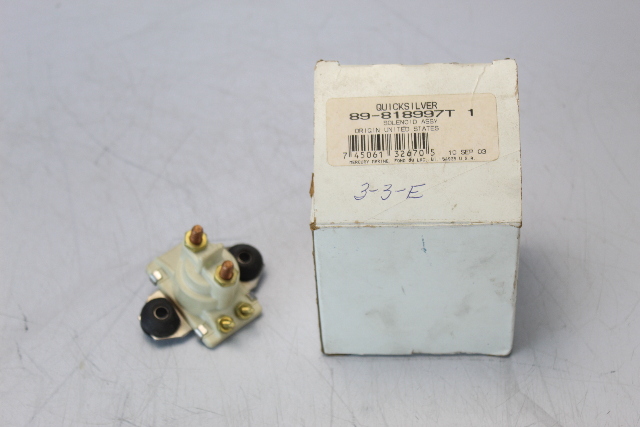 89-818997T1 818997 Mercury Force 1988-98 Solenoid 75 90 100 115 135 150 175 + HP
