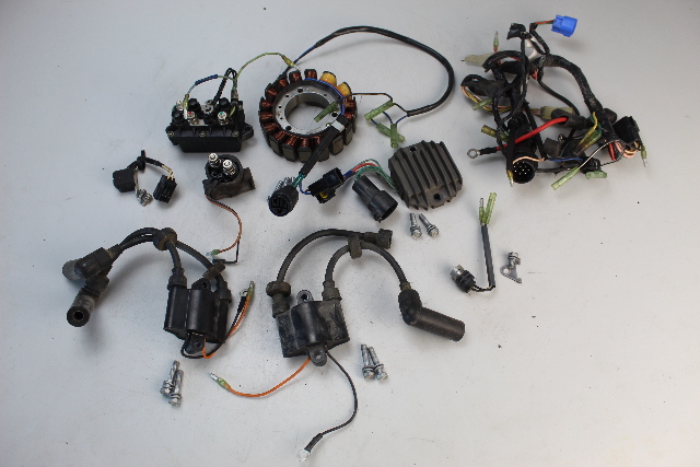 64J-85510-00-00 Yamaha 2003 Complete Ignition System 50 HP 1 YEAR WARRANTY