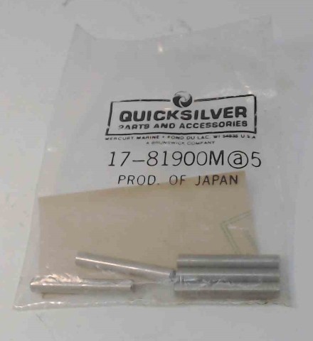 81900M Mercury Mariner 1977 & 1987-1993 Shear Pin Set of 5 15 25 HP NEW!