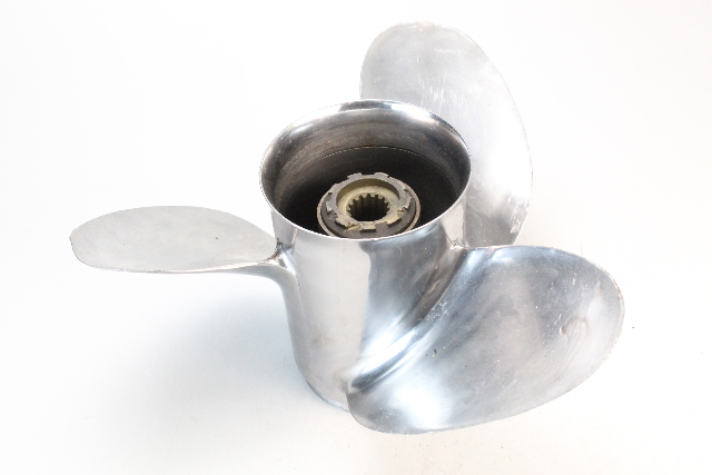 Mercury V6 STT 14-1/4 X 16 Propeller 90 115 + HP 15 Splines FOR PARTS OR REPAIR
