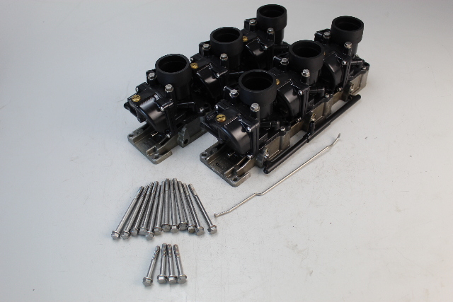 436830 434639 Johnson Evinrude 1991-1994 Carburetor Set 105 150 175 HP V6
