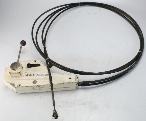OEM Johnson Evinrude Sea King Remote Control Box W/ 12' Cables