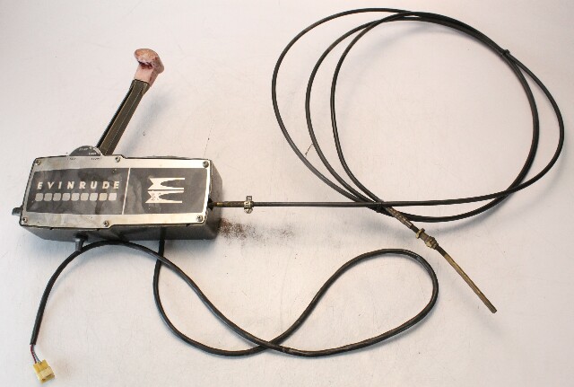 Evinrude Johnson OMC Electric Shift Side Mount Control Box W/ Cables