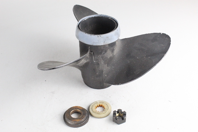 176421 Johnson Evinrude 1975-05 RH 12-1/4 x 15 Propeller 40 48 +HP 6 MTH HUB WTY