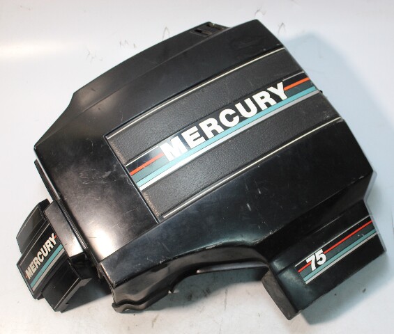 Mercury Clamshell Port Side Cover Cowling 75 HP 3 Cylinder GOOD CONDITION
