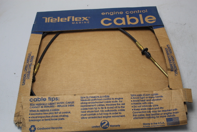 CC17012 Teleflex 400 Control Cable 12' NEW OLD STOCK