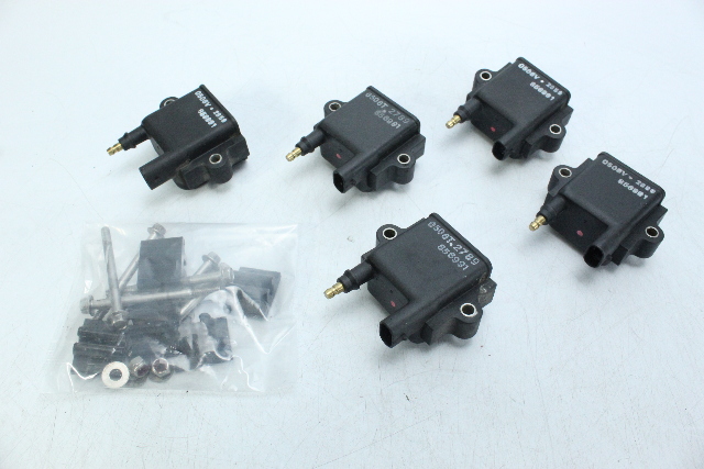 Mercury Mariner 1998 Set Of 5 Ignition Coils 135 150 200 225 HP 1 YEAR WARRANTY