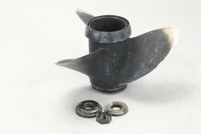 386841 Johnson Evinrude 1975-05 RH 11-3/4 x 17 Propeller 40 48+ HP 6 MTH HUB WTY