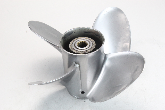 431718 Johnson Evinrude Shooter 1976&UP 13-1/4 X 25 Propeller 90 +HP 6 M HUB WTY