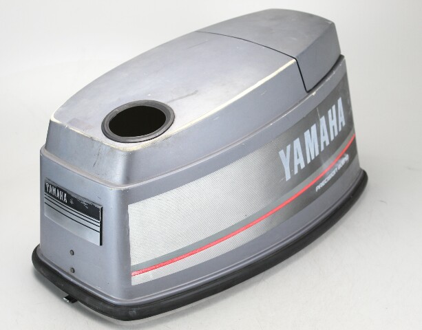 6H4-42611-10 Yamaha 1989 Top Hood Engine Cowling Precision Blend 50 HP 2 Cyl