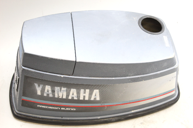 6H4-42611-10 Yamaha Precision Blend Top Hood Engine Cowl Cowling 50 HP