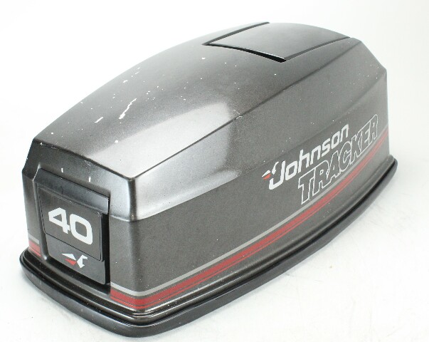 Johnson Evinrude 40 HP Tracker Top Cowling Hood Engine Cover