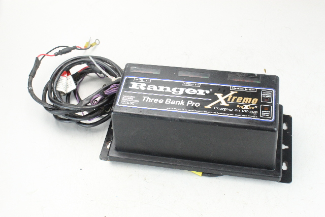 Ranger Xtreme Pro-Xtra II Three Bank Pro Battery Charger