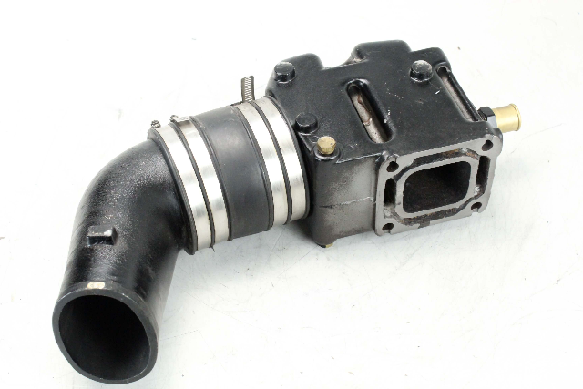 44348001 14343C 807988A03 Mercruiser 1981-2004 Exhaust Elbow 4.3 5.0 5.7 + L