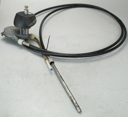 SH5023 SH5075 Teleflex Single Mechanical Rotary Steering Helm W/ 15.5' Cable