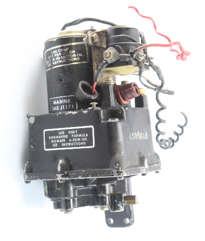 Mercury Mercruiser 2 Line Power Trim Pump & Motor 1 YEAR WTY TESTED CUT WIRES