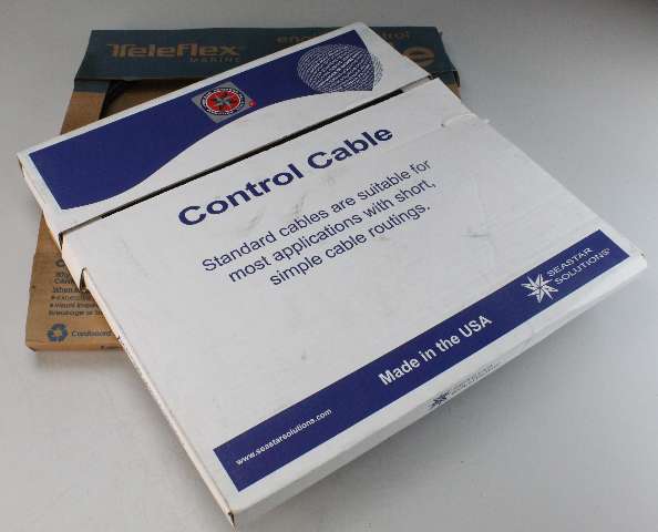 CC20512 Teleflex Seastar 479 Throttle & Control Cable Set of 2 12' NEW OLD STOCK