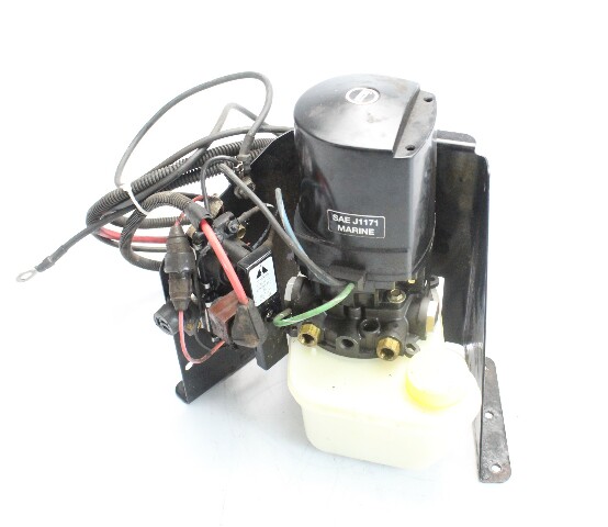 Mercury Mercruiser 2 Line Power Trim Pump & Motor W/ Reservoir 1 YEAR WTY TESTED