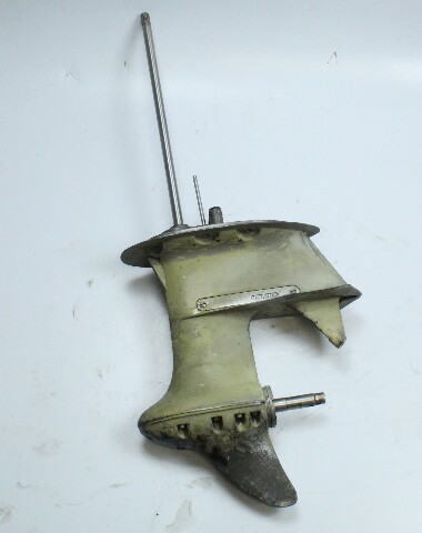 Johnson Evinrude 1960s 20" Mechanical Shift Lower Unit 35 40 HP 2 Stroke