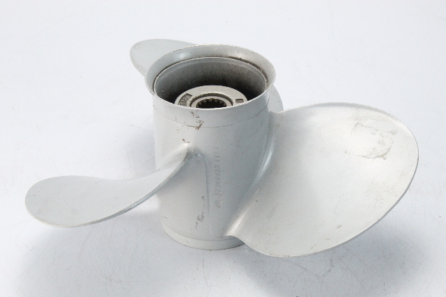 48-77340A33 Mercury ALUM 1977 & UP RH 14 x 13 Propeller 40+ HP 6 MO HUB WARRANTY