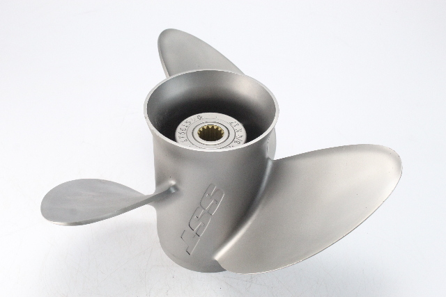 176615 Johnson Evinrude 1978 & UP 14-3/4 x 17 Propeller 90 + HP 6 MO HUB WTY