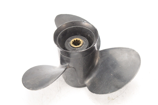 48-896892A40 Mercury ALUM 9-3/4 x 9-1/2 Propeller 3 Blade 25 30 HP 6 MTH HUB WTY