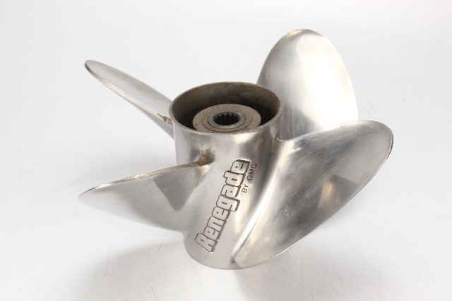 175738 Johnson Evinrude Renegade 13-1/2 x 25 Propeller 90 100+ HP 6 MO HUB WTY