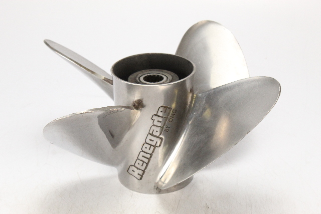 6 MTH HUB WTY 175738 Johnson Evinrude Renegade 13-1/2 x 25 Propeller 90 100+ HP