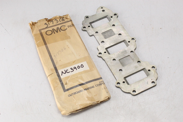 Johnson Evinrude OMC 1968 1969 1970 1971 Leaf Plate Base 55 60 HP NEW