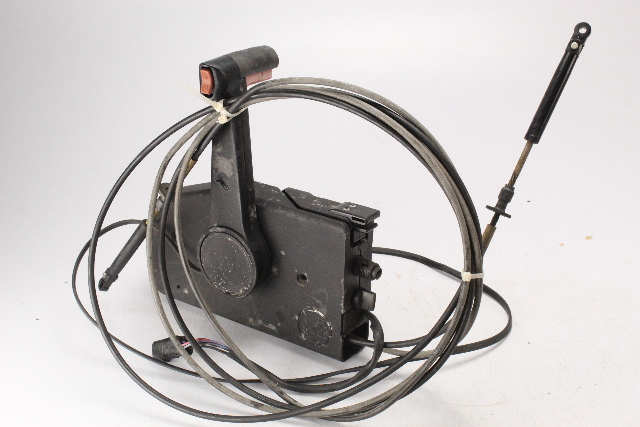 Johnson Evinrude OMC Side Mount Control Box With Harness & Cables NO KEY