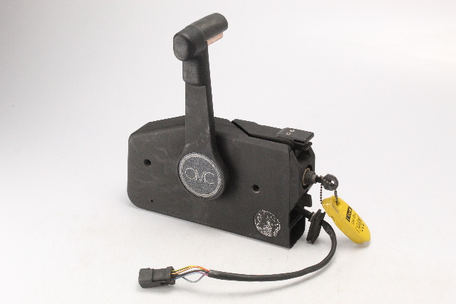 OMC BRP Johnson Evinrude Side Mount Control Remote Box W/ Key