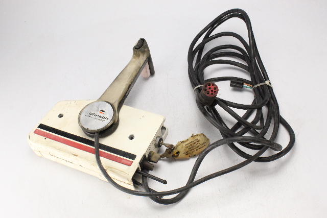 Johnson Evinrude OMC Side Mount Control Box W/ Cables & 15' Harness W/Key!