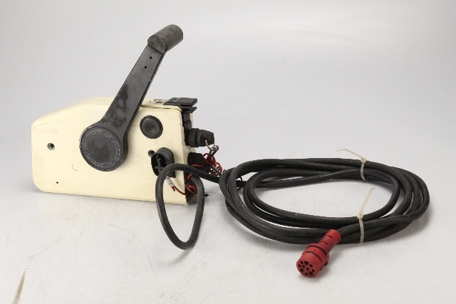 Johnson Evinrude OMC Side Mount Control Box W/ Cables, 15' Harness & Key