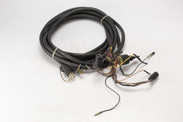 OEM Mercury 25' 8 Prong External Wiring Harness W/ Switch & Key FRESHWATER