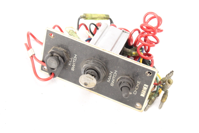 Yamaha Mercury Panel Kill Switch Main Switch W/ Key & Choke