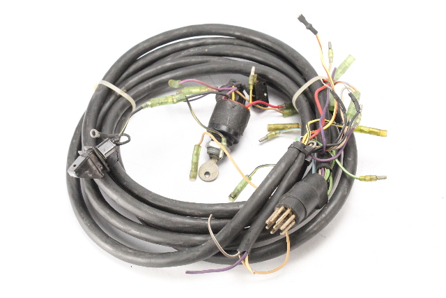 OEM Mercury 15' - 8 Prong External Wiring Harness & Switch W/Key