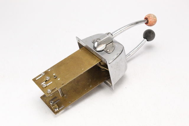 Morse Dual Lever Binnacle Center Mount Control Box Only