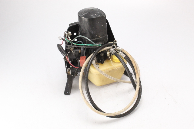 Mercury Mercruiser 2 Lines Power Trim Pump W/ Motor TESTED 1 YR WARRANTY