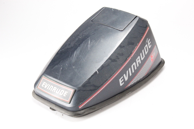 283541 Johnson Evinrude 1989-91 Top Hood Cowl Cowling Engine Cover 9.9 15 HP