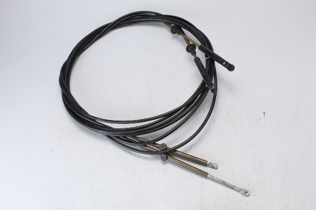 13 IJH OMC Johnson Evinrude Control Cable Set of 2 x 15' FRESHWATER