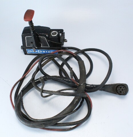 Mercontrol Mercury Side Mount Control Box W/ 14' Harness & Key GOOD CONDITION